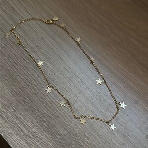 Gold Star Charm Necklace